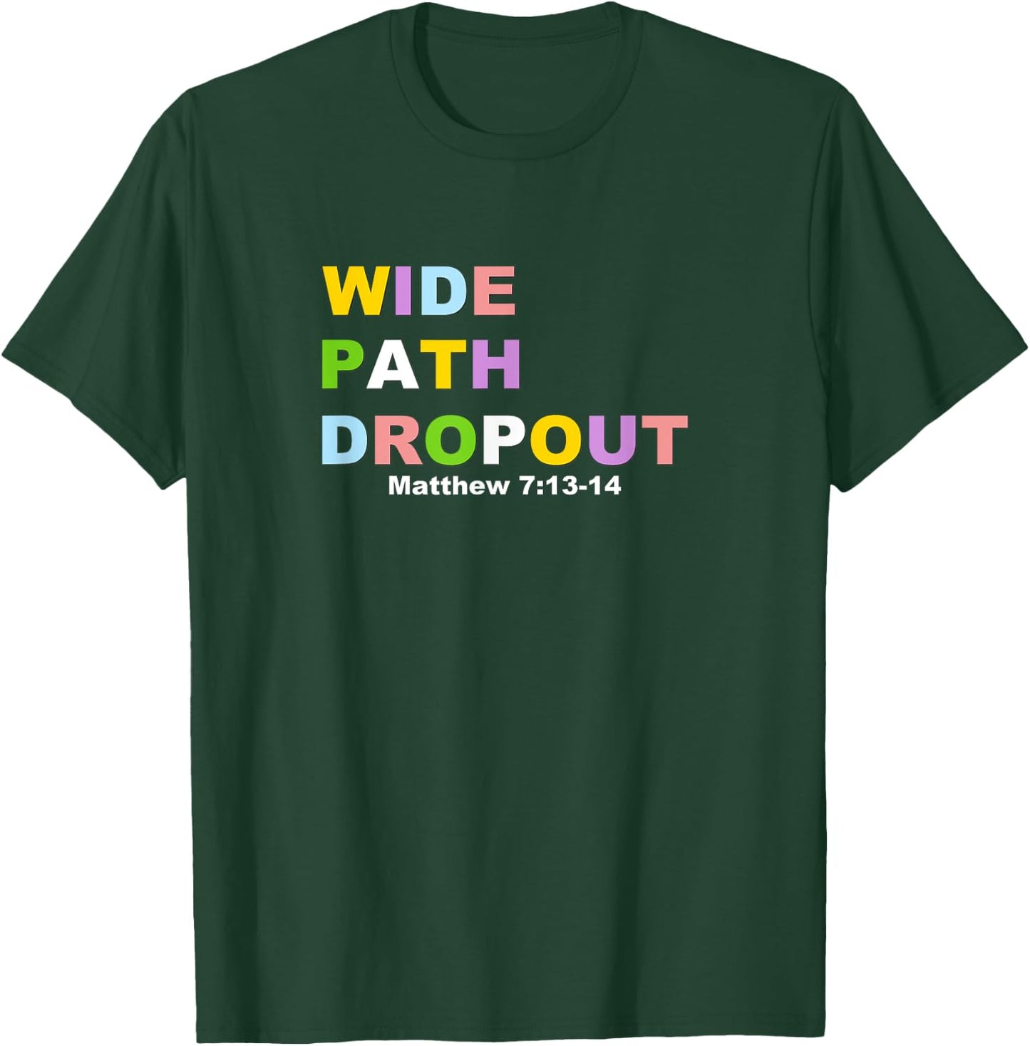Wide Path Dropout T-Shirt - T-Shirt | Forest