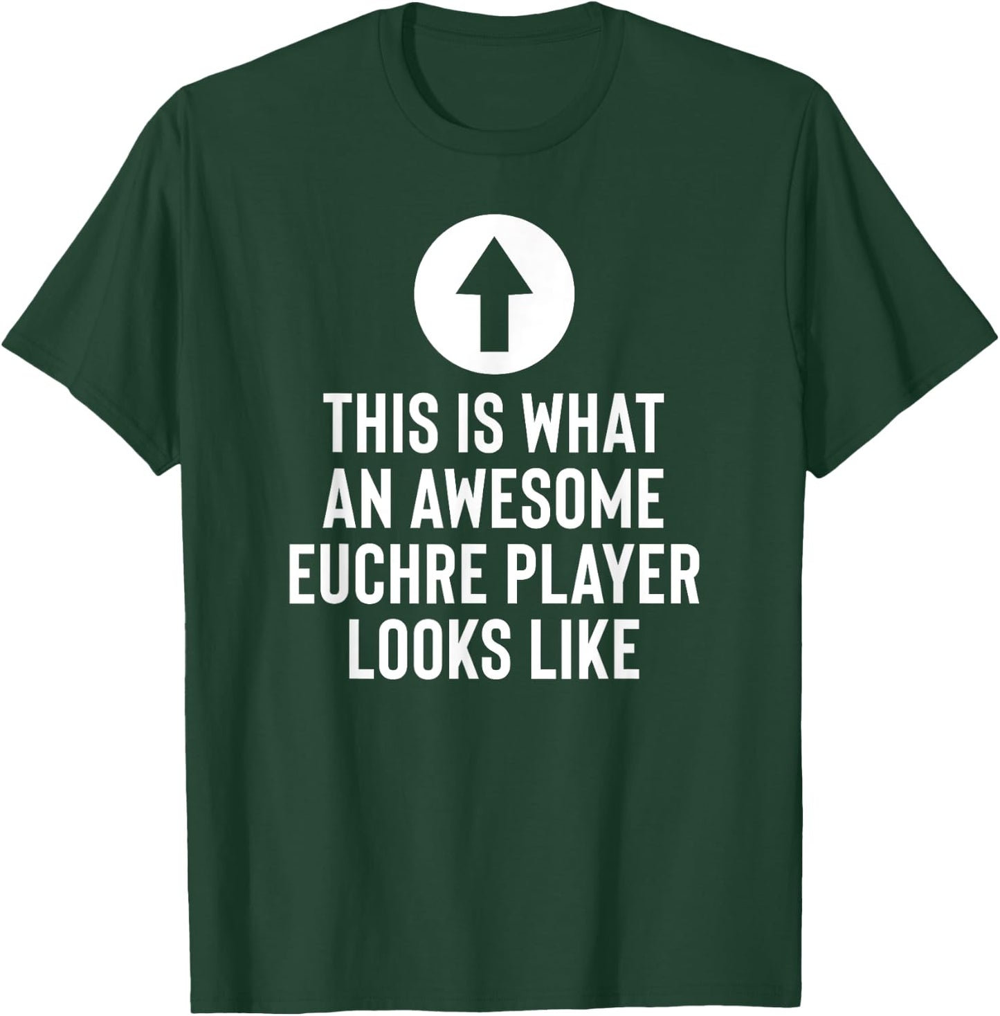 Awesome Euchre Player T-Shirt - T-Shirt | Forest