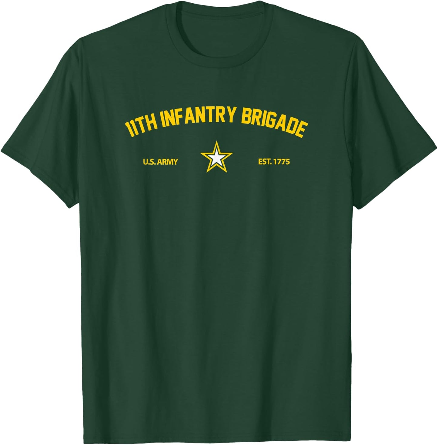 US Army 11th Infantry Brigade T-Shirt - T-Shirt | Forest