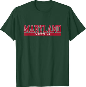 Maryland Wrestling T-Shirt - T-Shirt | Forest