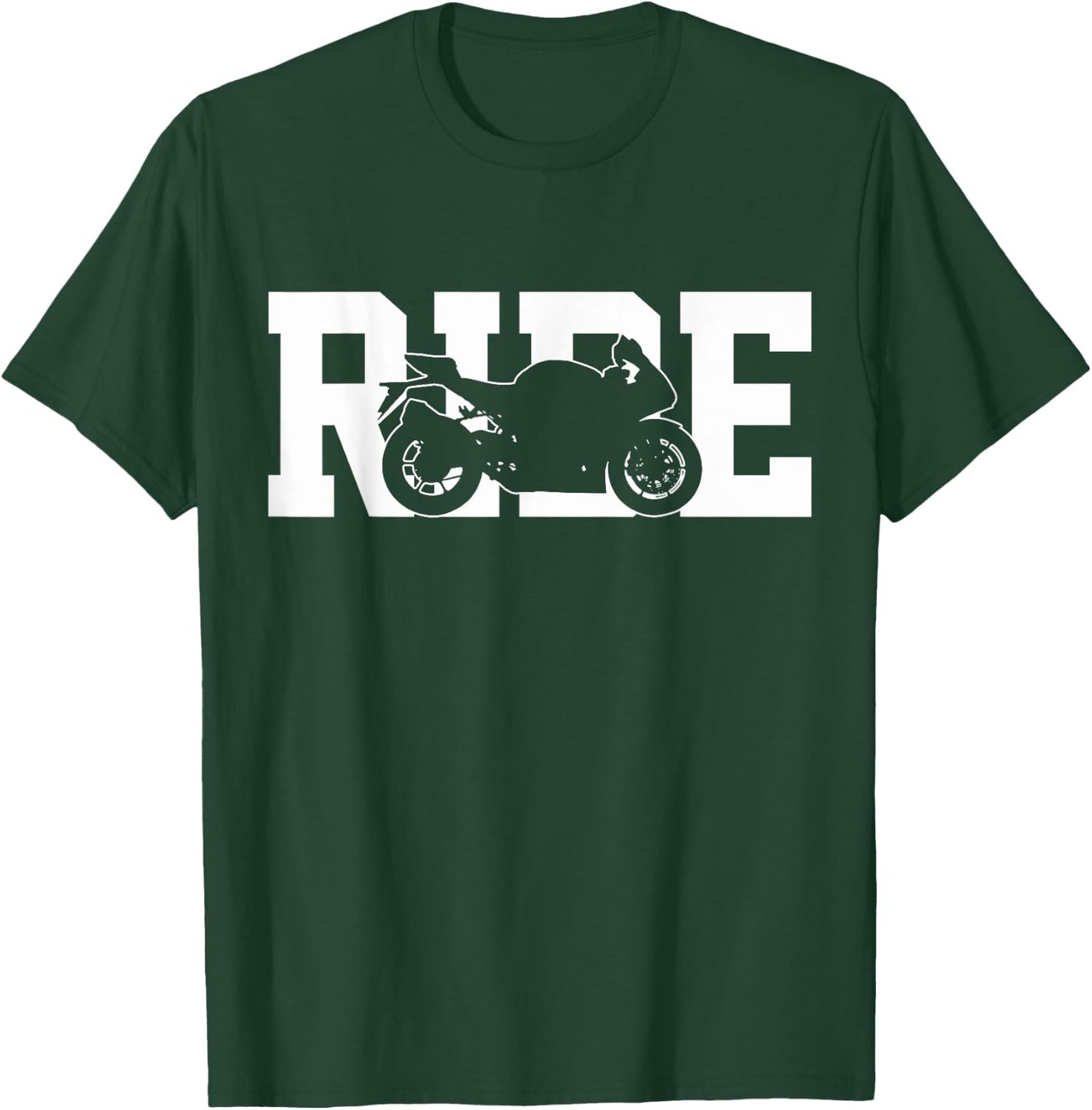 Motorcycle Racing Biker Racer Gift T-Shirt - T-Shirt | Forest