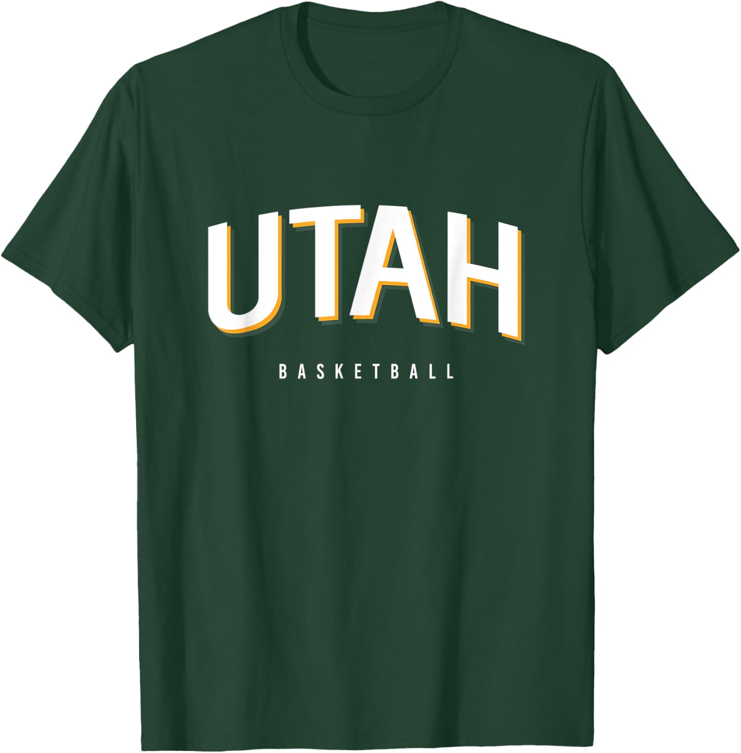 Utah Basketball Salt Lake City Practice Jersey T-Shirt - T-Shirt | Forest