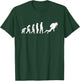 Evolution Of Scuba Diving Funny Monkey Ape Sea Dive Of Man T-Shirt - T-Shirt | Forest