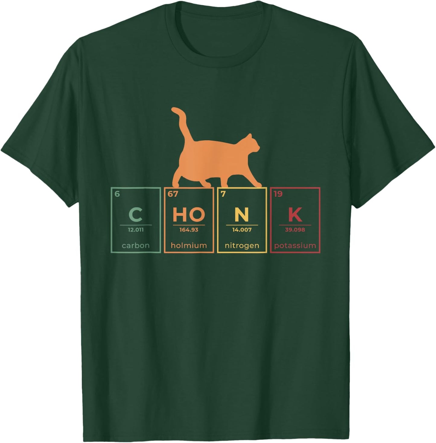 Fat Cat Chonk Scale Chonky Meme Cat Gift Women T-Shirt - T-Shirt | Forest