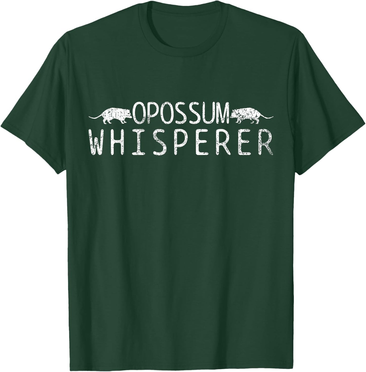 Opossum Whisperer T-Shirt - T-Shirt | Forest