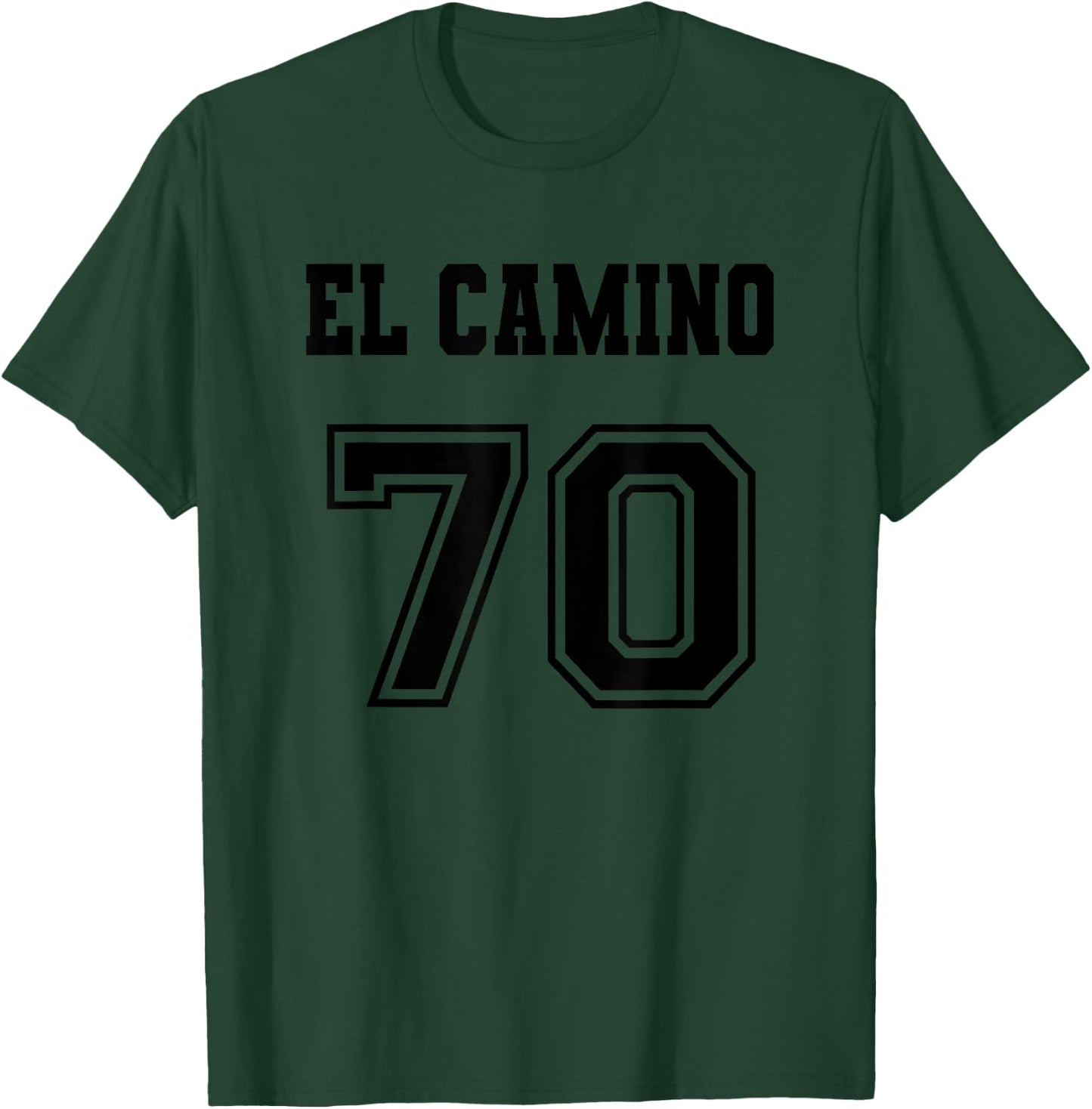 Jersey Style El Camino 70 1970 Old School Muscle Pickup Car T-Shirt - T-Shirt | Forest