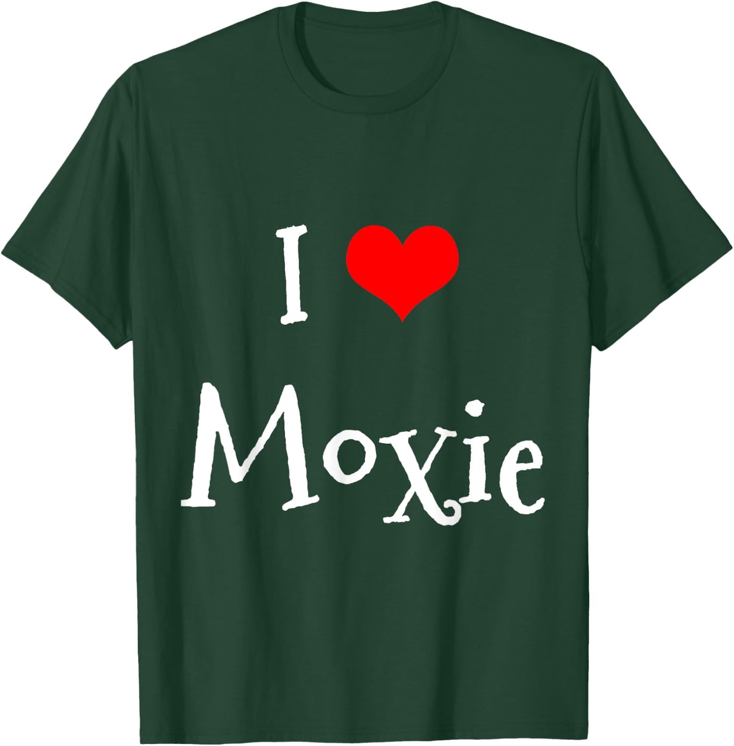 Inked Creation I Love MOXIE Funny Gift Matching Couple T-Shirt - T-Shirt | Forest