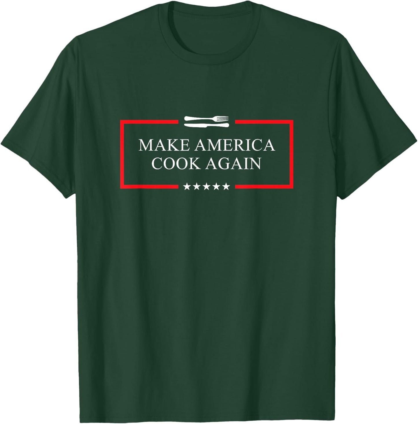Make America cook again - Funny chef / cooking lover T-Shirt - T-Shirt | Forest