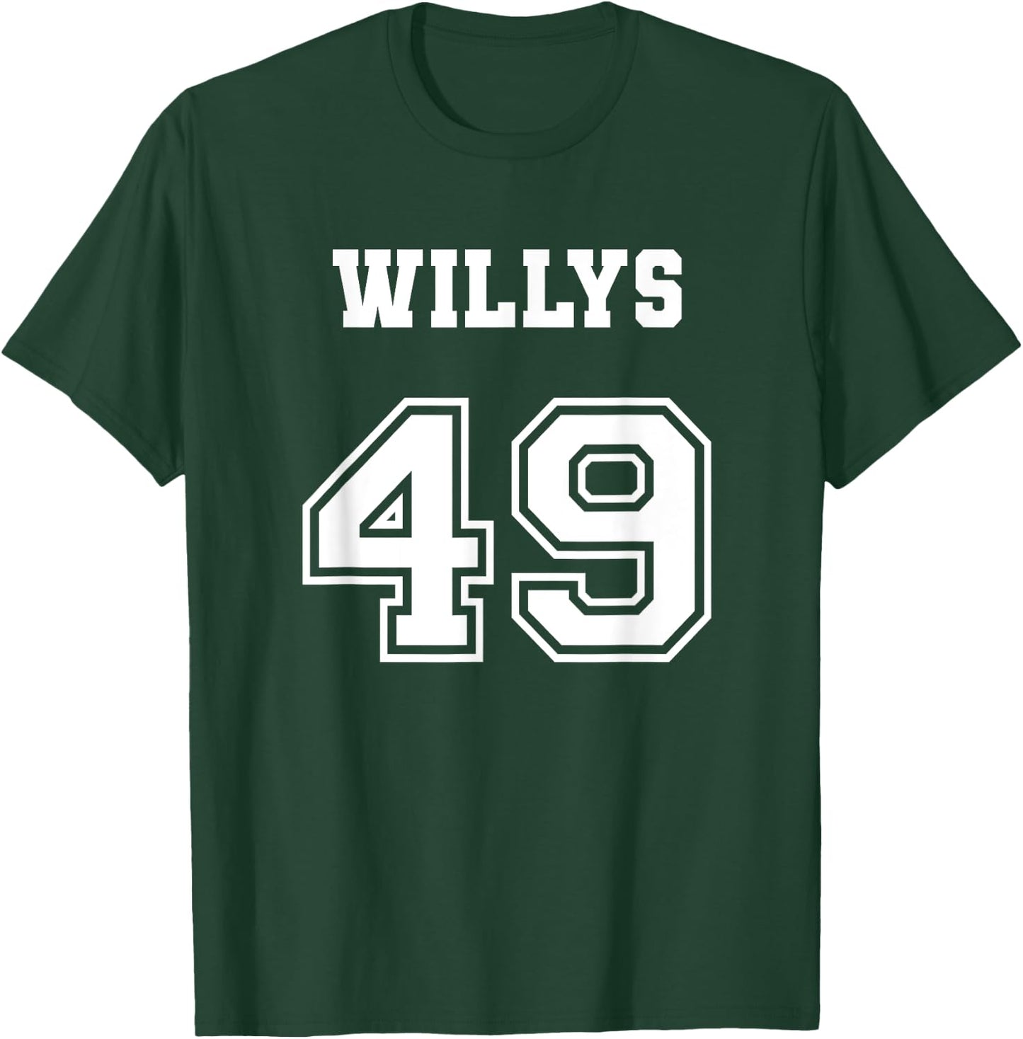 Jersey Style 49 1949 Willys 4x4 Vintage MB Army Truck Car T-Shirt - T-Shirt | Forest