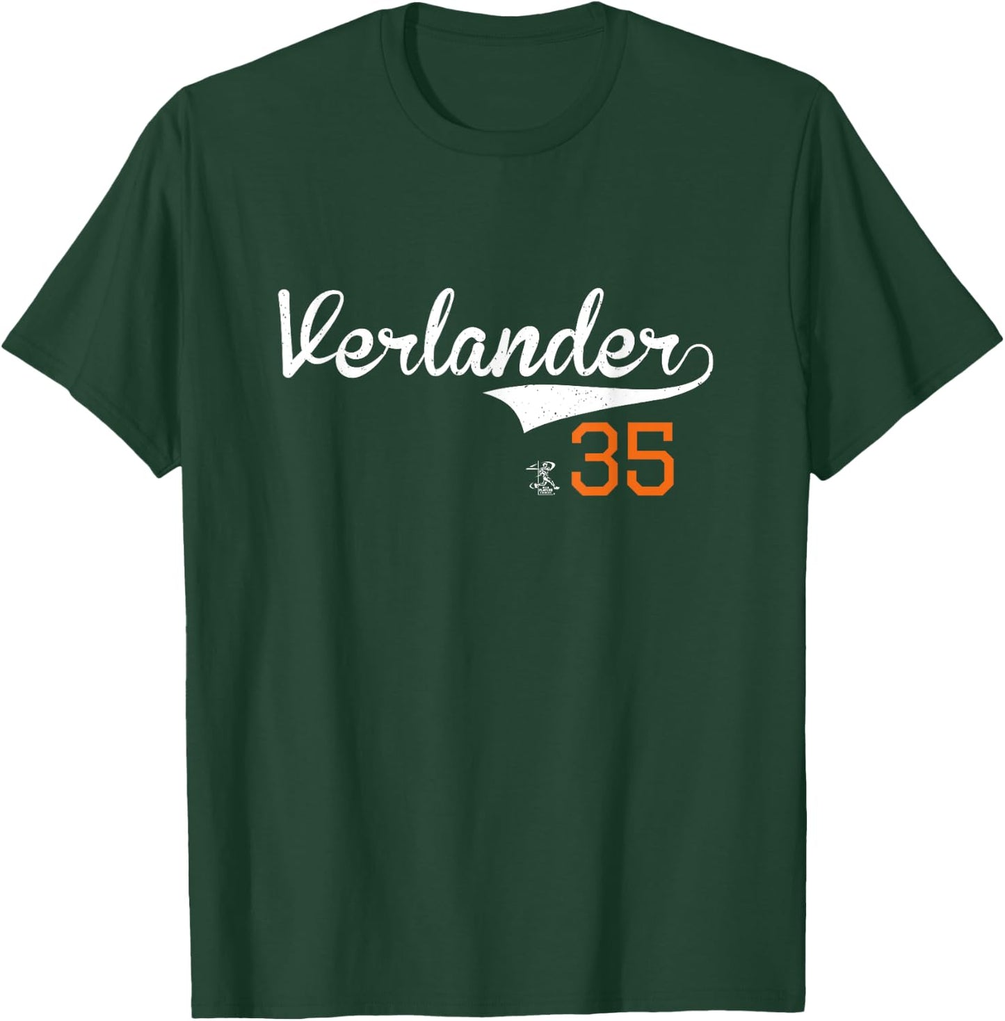 Justin Verlander Vintage Gameday T-Shirt - T-Shirt | Forest