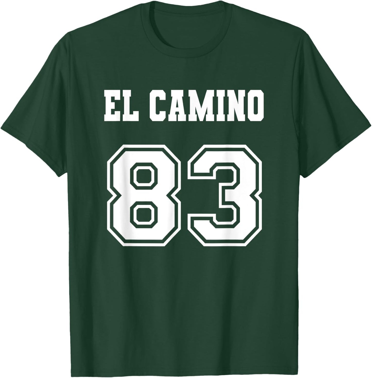 Jersey Style El Camino 83 1983 T-Shirt - T-Shirt | Forest