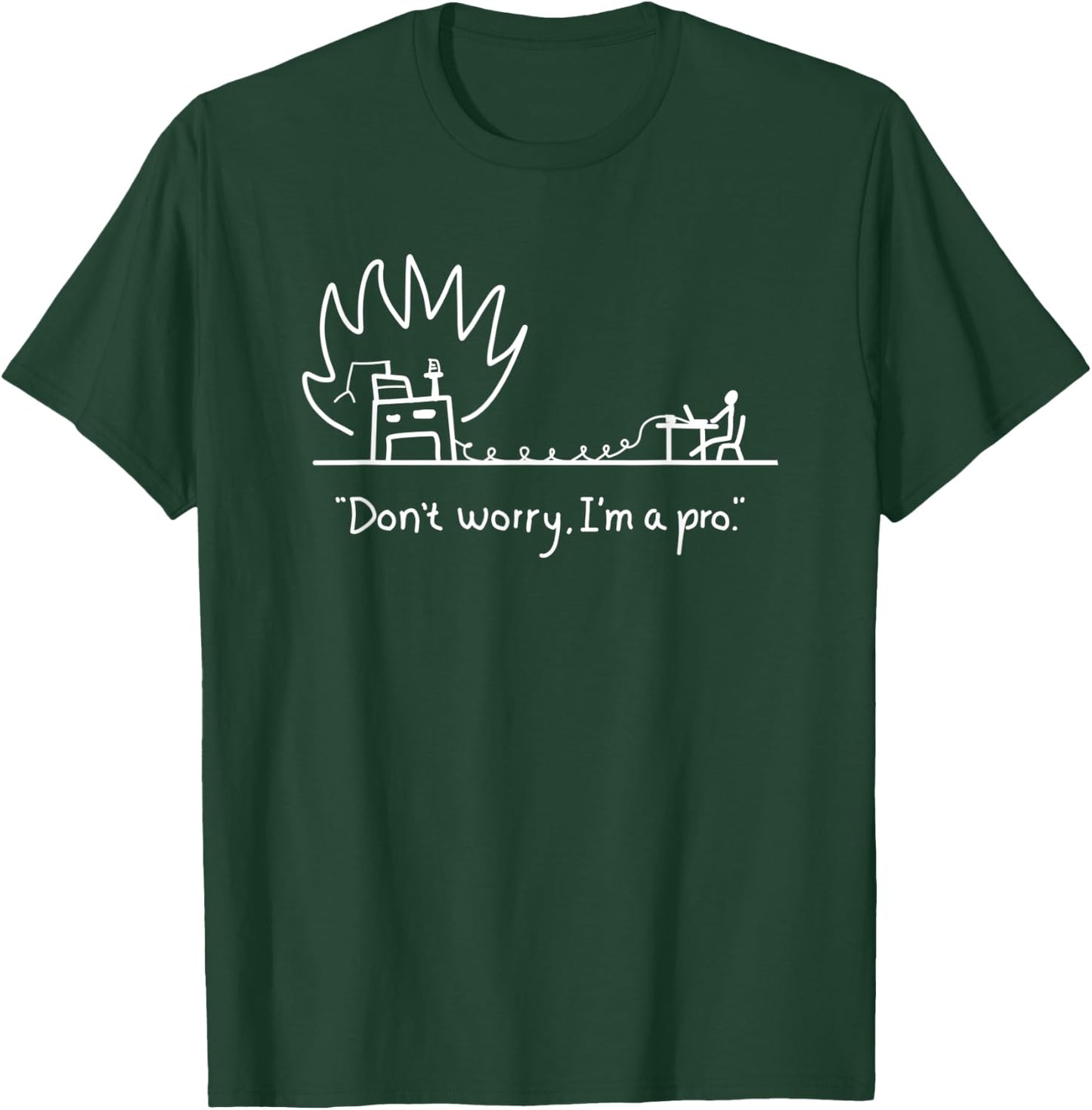 Original PLC Programmer Gift T-Shirt - T-Shirt | Forest