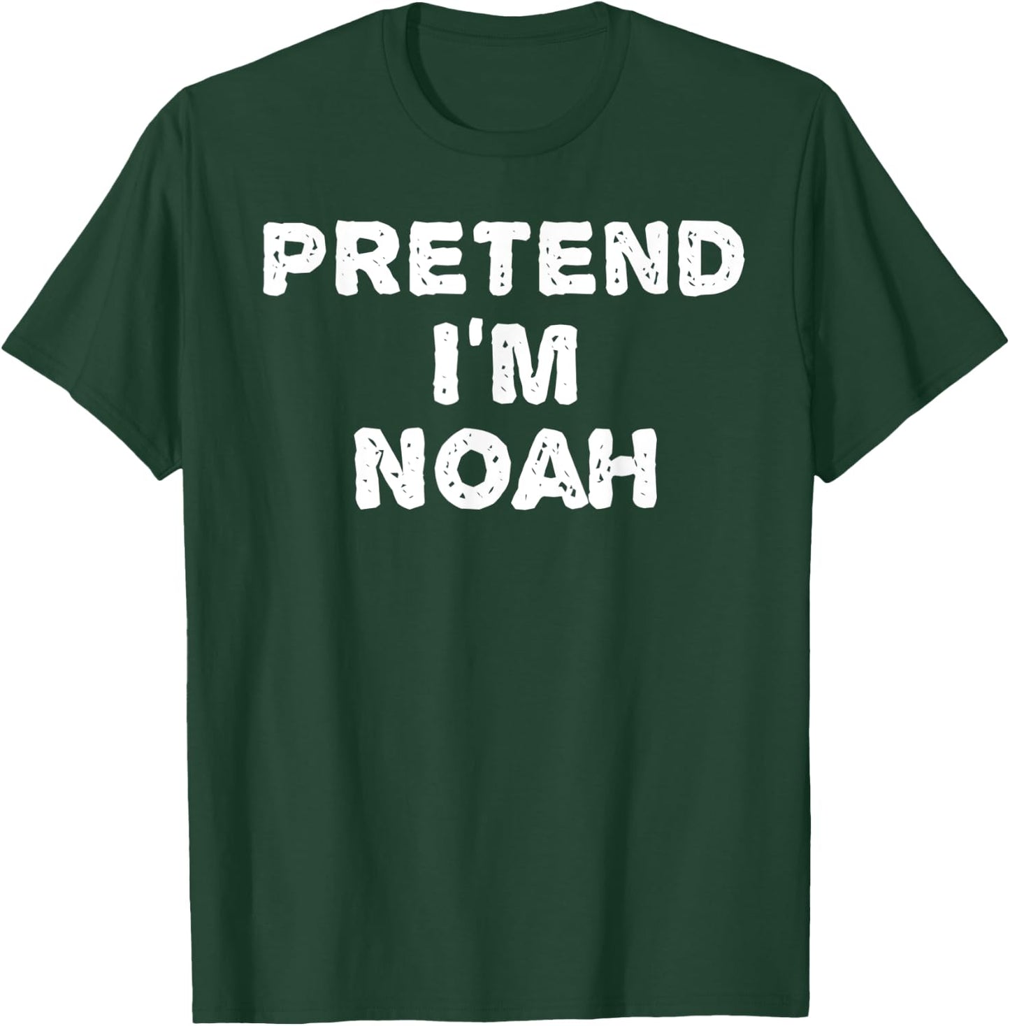 PRETEND I'M NOAH Funny Halloween DIY Costume T-Shirt - T-Shirt | Forest