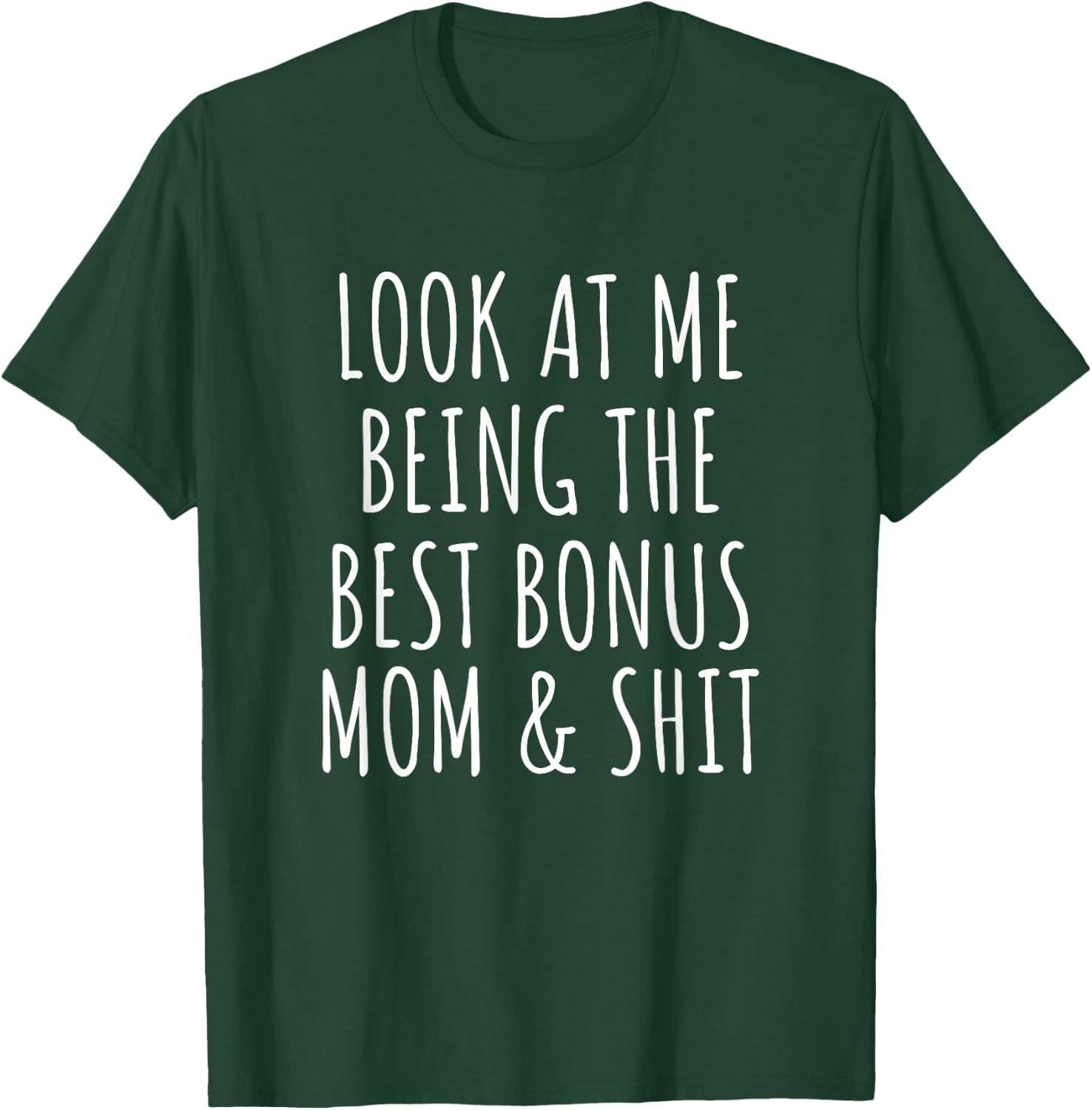 Bonus Step Mom Mothers Day From Stepdaughter Stepson Stepmom T-Shirt - T-Shirt | Forest