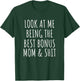 Bonus Step Mom Mothers Day From Stepdaughter Stepson Stepmom T-Shirt - T-Shirt | Forest
