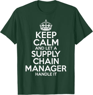 SUPPLY CHAIN MANAGER Gift Funny Job Profession Birthday T-Shirt - T-Shirt | Forest