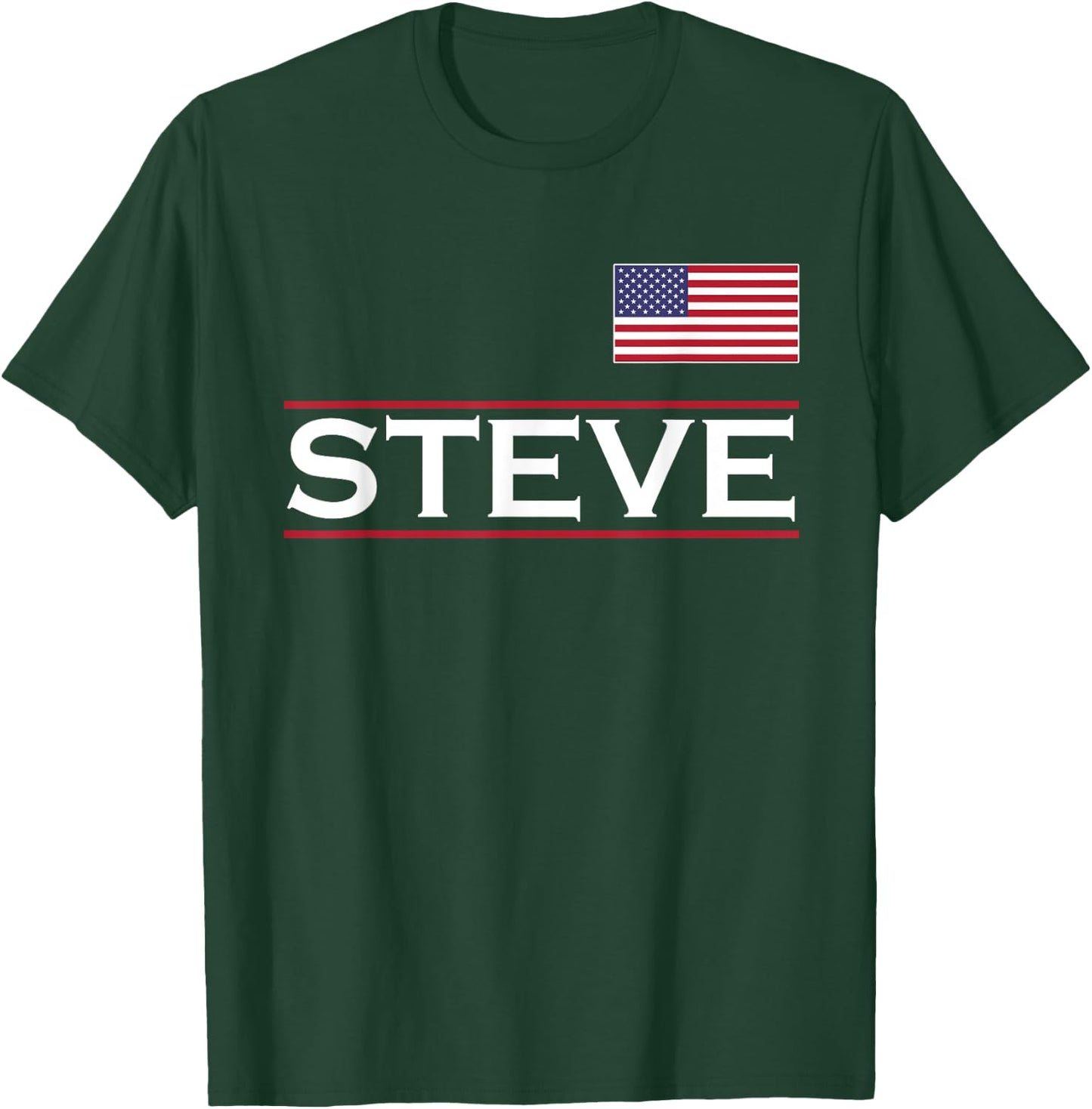 STEVE Personalized Name Funny Birthday Gift T-Shirt - T-Shirt | Forest