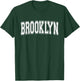 BROOKLYN NY NEW YORK USA Vintage Sports Varsity Style T-Shirt - T-Shirt | Forest