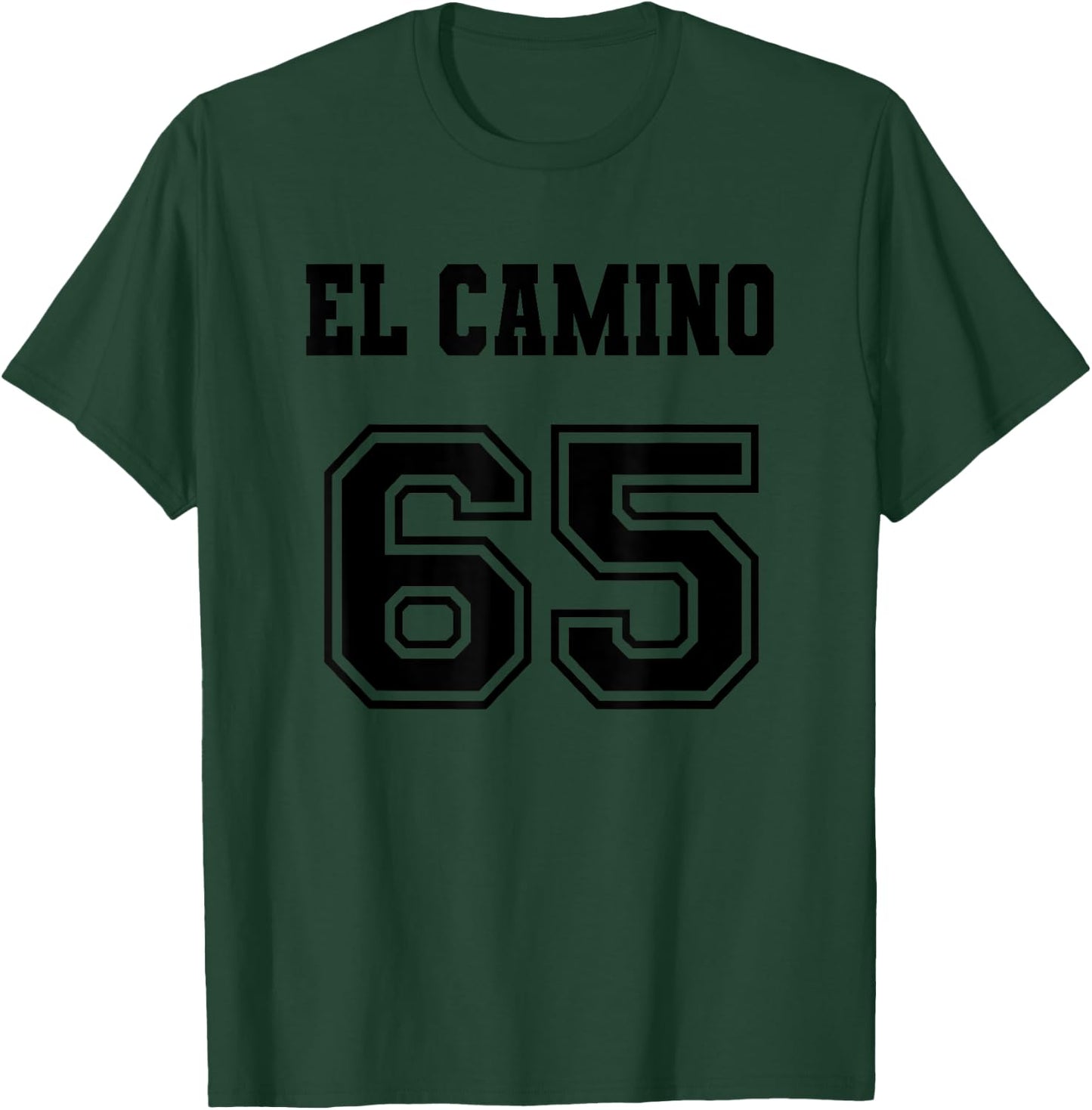 Jersey Style El Camino 65 1965 Old School Muscle Pickup Car T-Shirt - T-Shirt | Forest