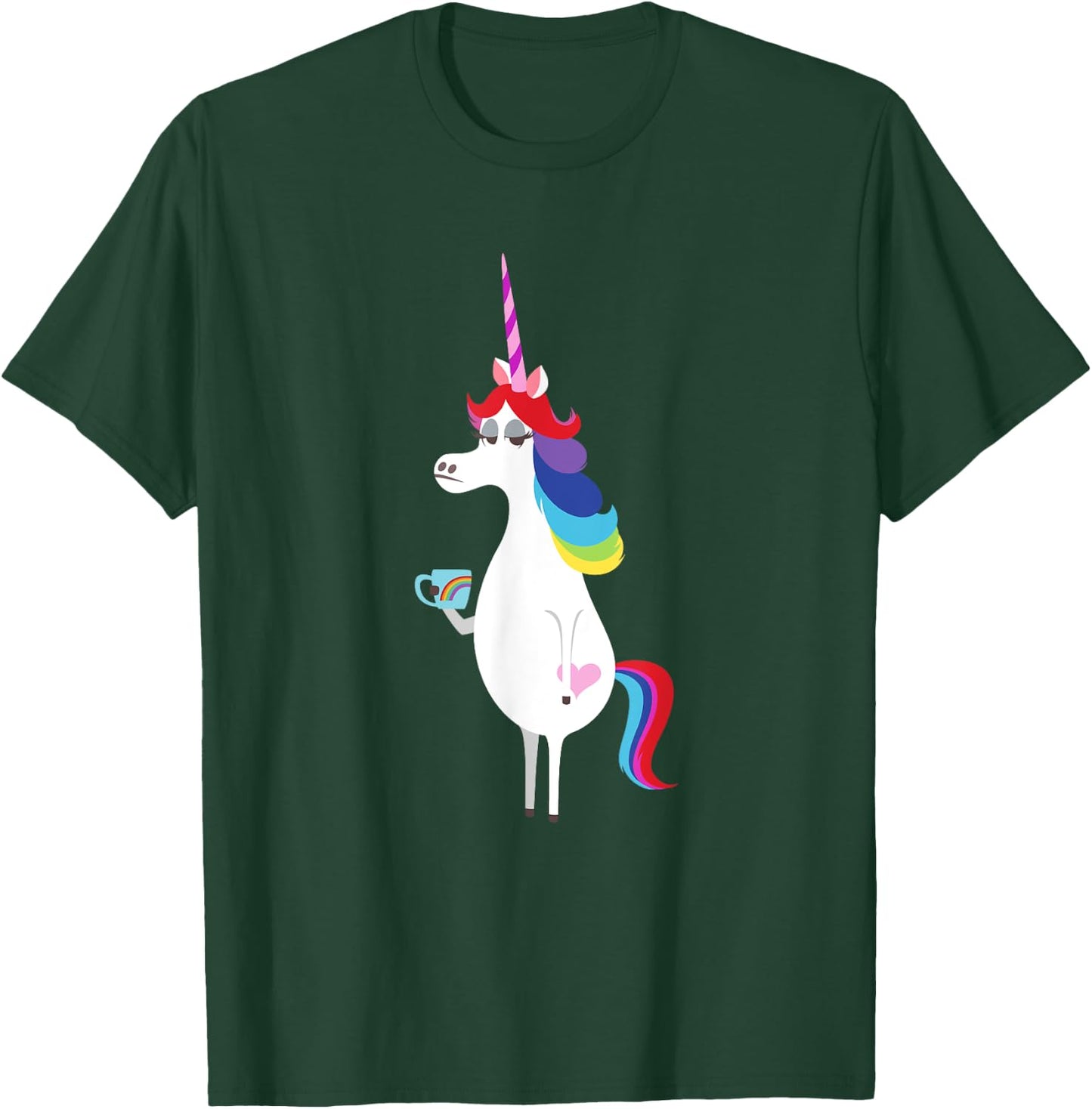 Disney and Pixar's Inside Out Rainbow Unicorn T-Shirt - T-Shirt | Forest