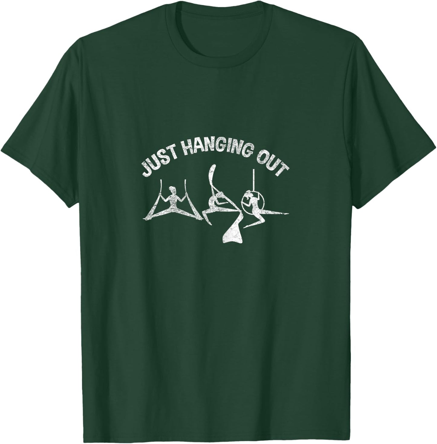 Aerial Yoga Gymnastic Artist Dance Aerialist Girl T-Shirt - T-Shirt | Forest