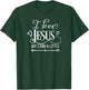 I Love Jesus But I Cuss A Little, Inspired Faith, Family T-Shirt - T-Shirt | Forest