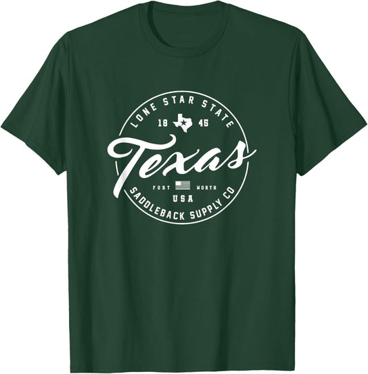 Saddleback ol' Texas Logo Lightweight Graphic T-Shirt - T-Shirt | Forest