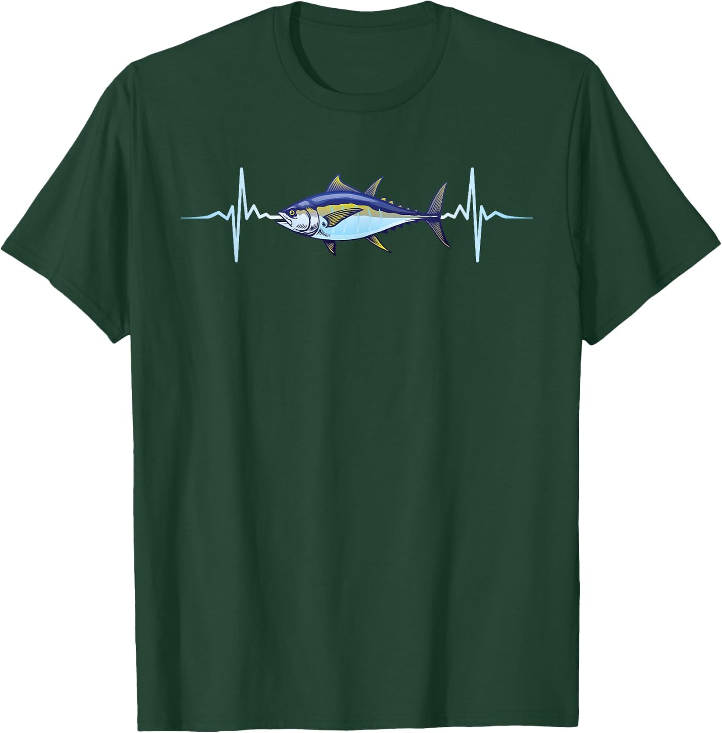 Tuna Giant Bluefin Fish Fishing Fisherman Gift T-Shirt - T-Shirt | Forest