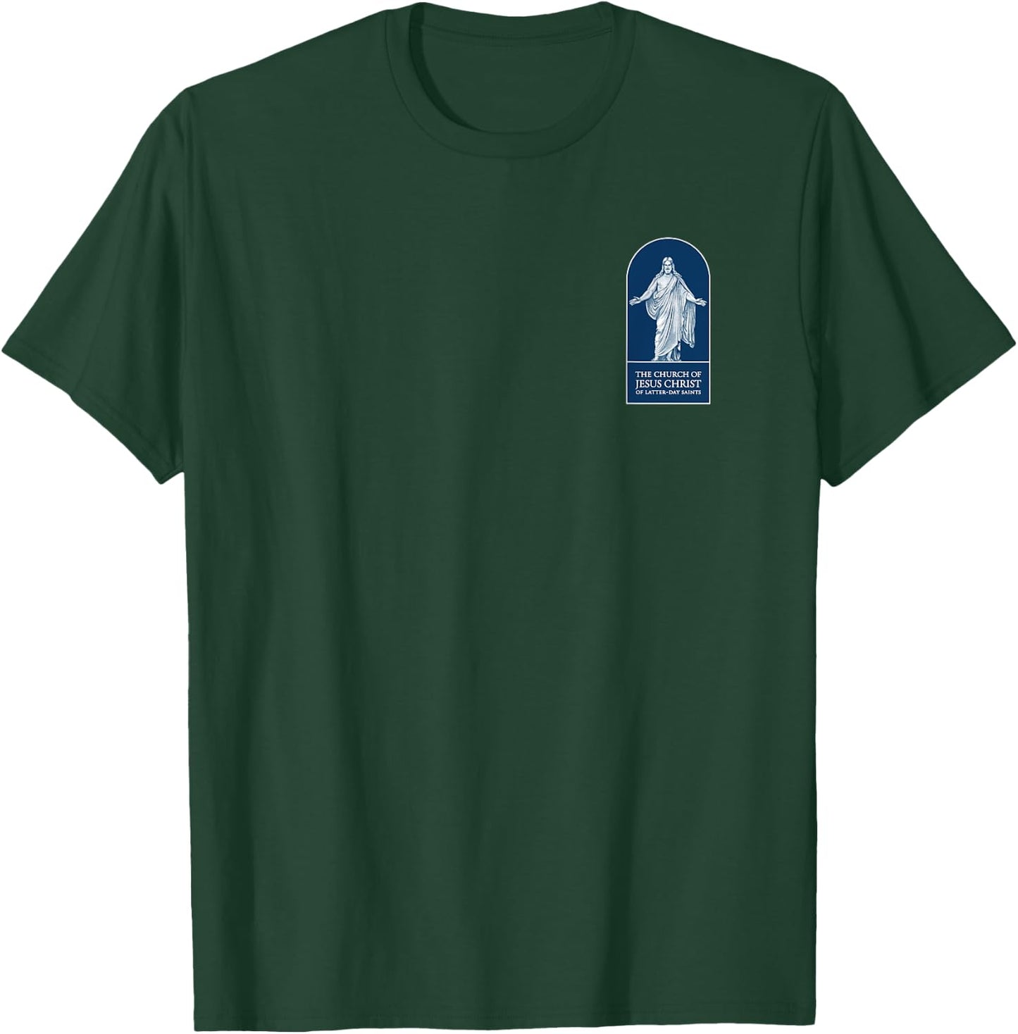 LDS Mormon shirt | Church of Jesus Christ logo | Mormons T-Shirt - T-Shirt | Forest