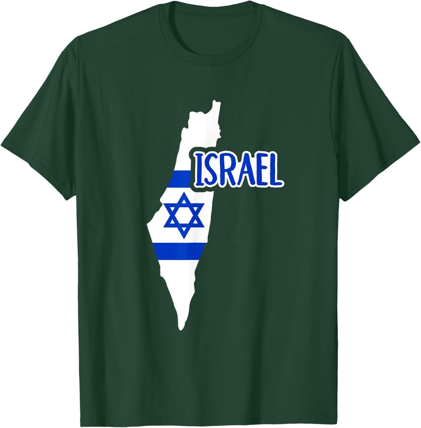 Israel map T-Shirt - T-Shirt | Forest