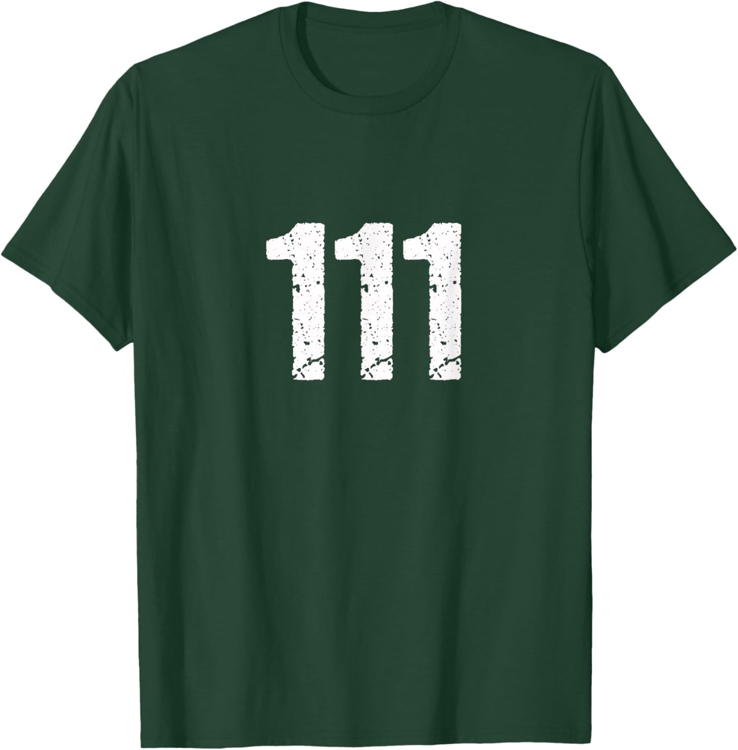111 Numerology Spiritual Personal Number 111 Angel Number T-Shirt - T-Shirt | Forest