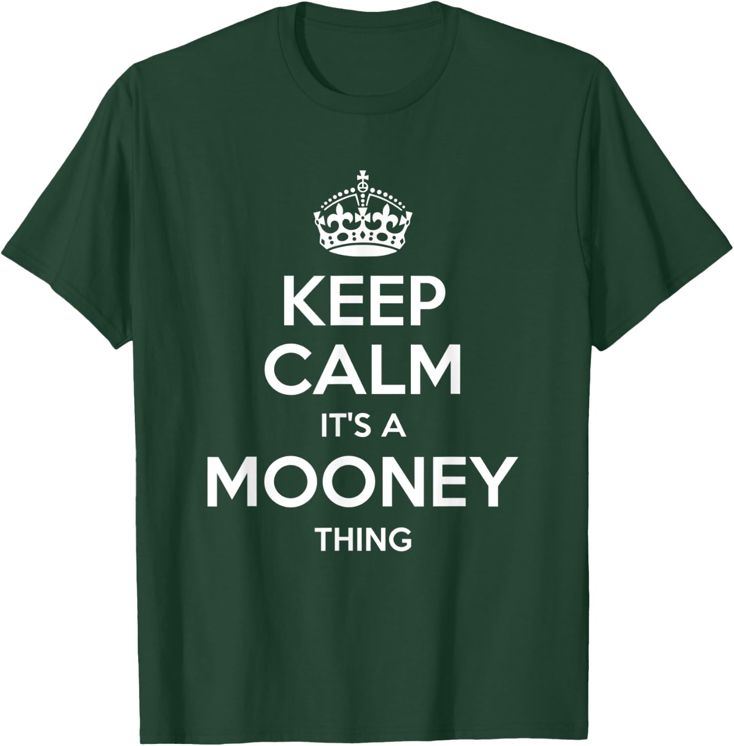 MOONEY Surname Funny Family Tree Birthday Reunion Gift T-Shirt - T-Shirt | Forest