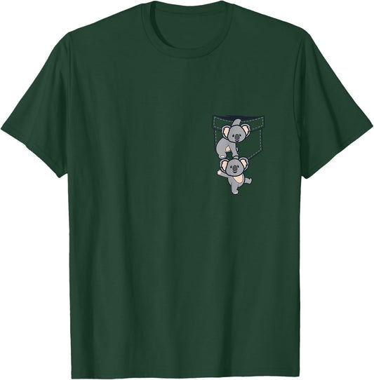 Koala Shirt Men Women Koala Lover Gift Koalabear T-Shirt - T-Shirt | Forest