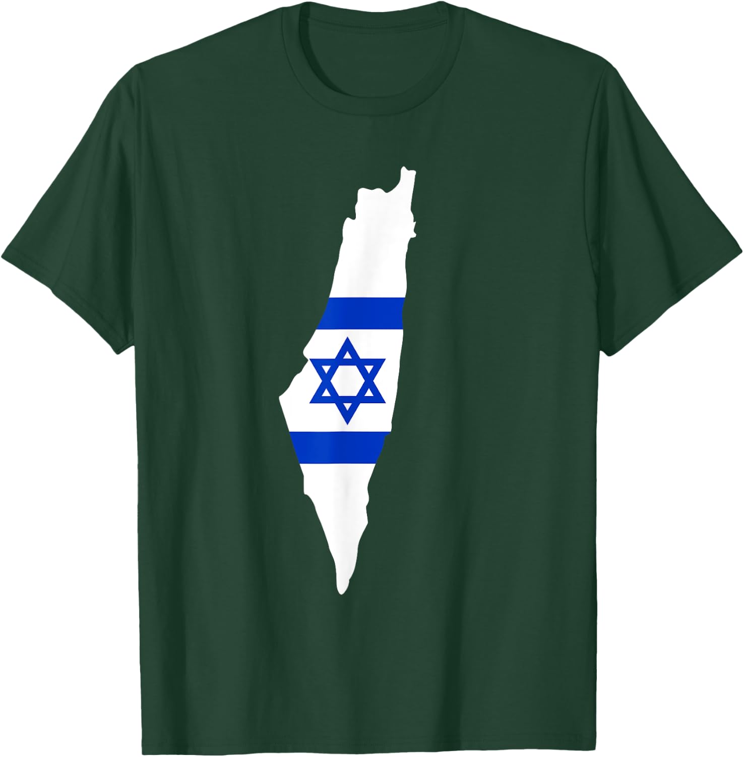 Israel map T-Shirt - T-Shirt | Forest