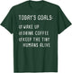 Funny Mom Dad Keep Tiny Humans Alive Coffee Lover Gift T-Shirt - T-Shirt | Forest