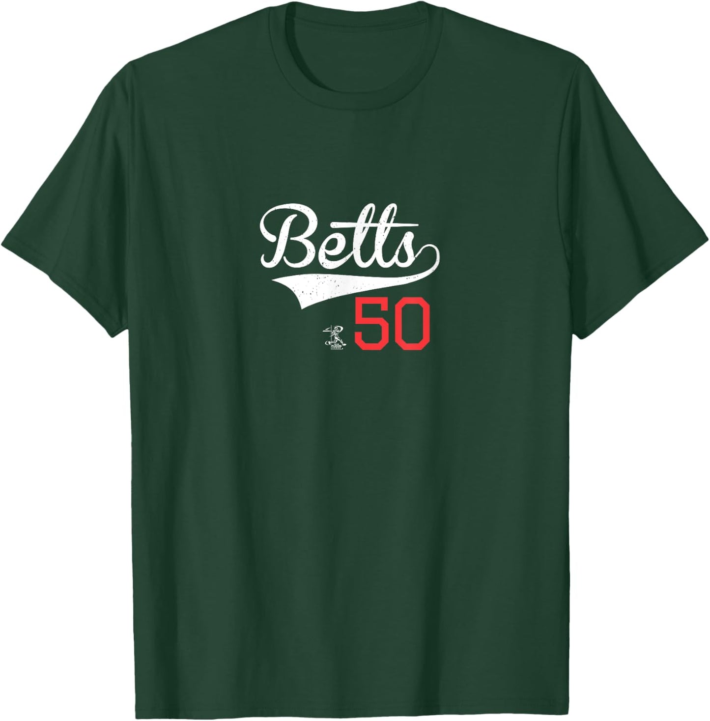 Mookie Betts Vintage Gameday T-Shirt - T-Shirt | Forest