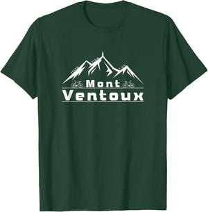 Mont Ventoux, Bicycle, France, Tour, Cycling, Alpes T-Shirt - T-Shirt | Forest