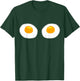 Fried Egg Bra Bikini Eggs Funny Fried Egg Costume T-Shirt - T-Shirt | Forest