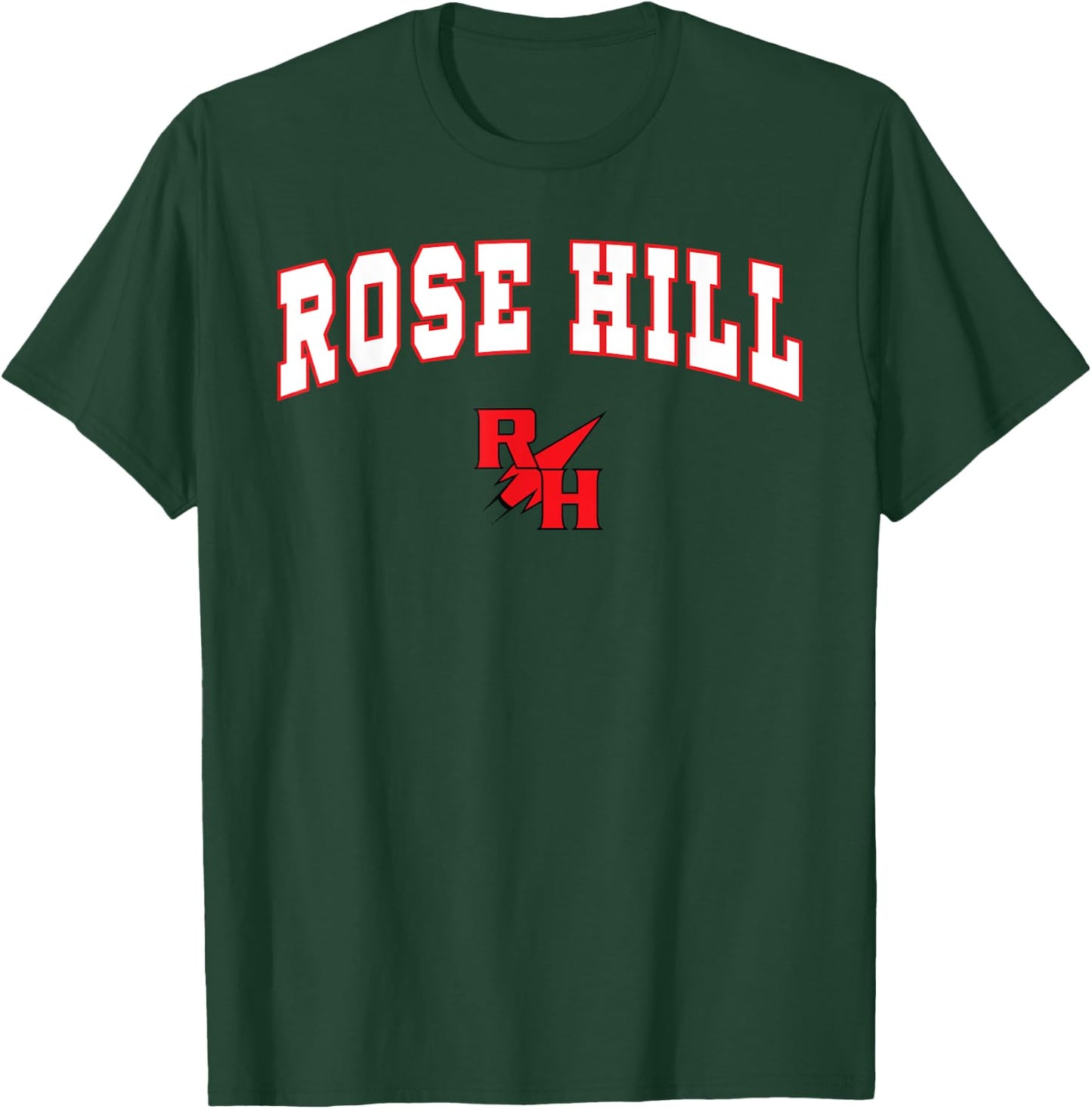 Rose Hill High School Rockets T-Shirt - T-Shirt | Forest