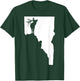 Upside Down Idaho Elk T-Shirt - T-Shirt | Forest