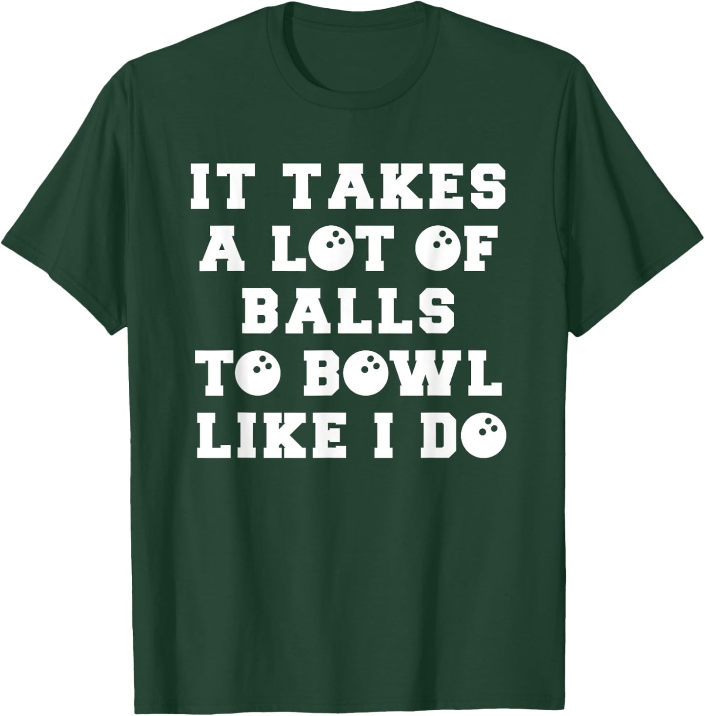 Funny Bowling Gift Boyfriend Or Husband T-Shirt - T-Shirt | Forest