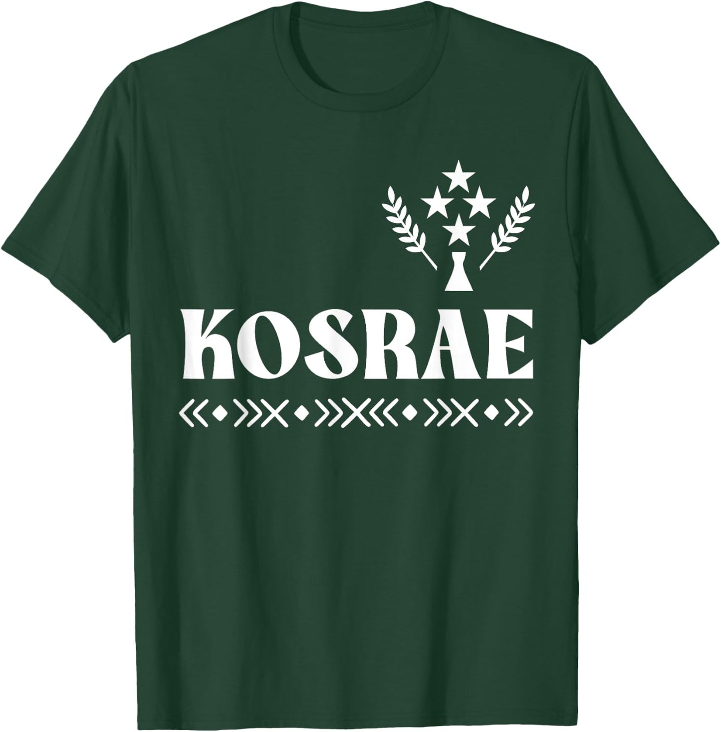 Kosrae Flag, Kosrae Island, Micronesia Kosrae T-Shirt - T-Shirt | Forest
