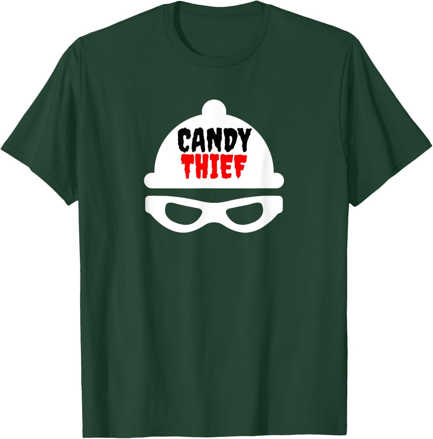 Candy Thief - Easiest Halloween Costume For Kids Dad or Mom T-Shirt - T-Shirt | Forest
