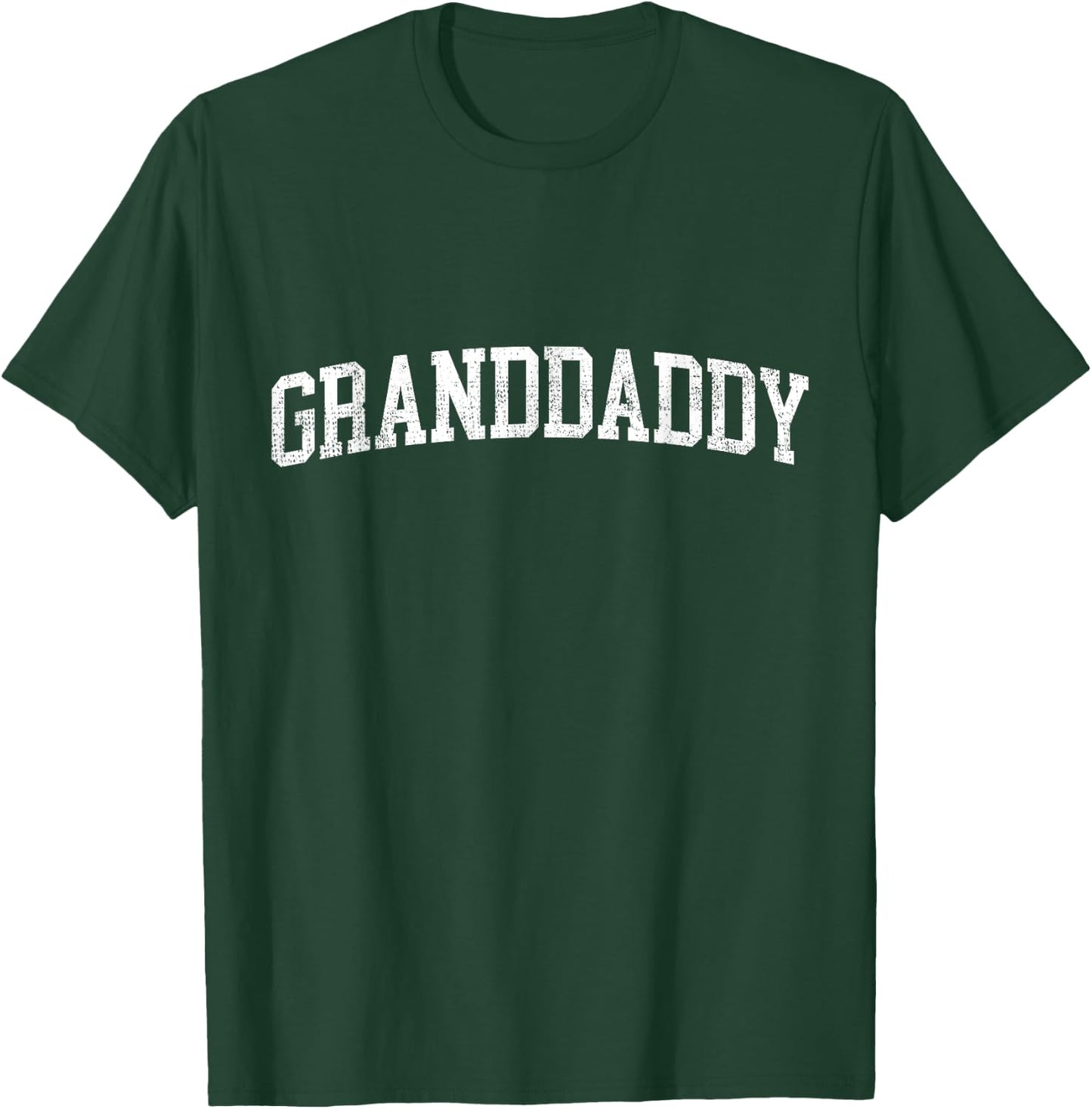 Granddaddy Classic Bold Font Granddaddy Birthday Gift T-Shirt - T-Shirt | Forest