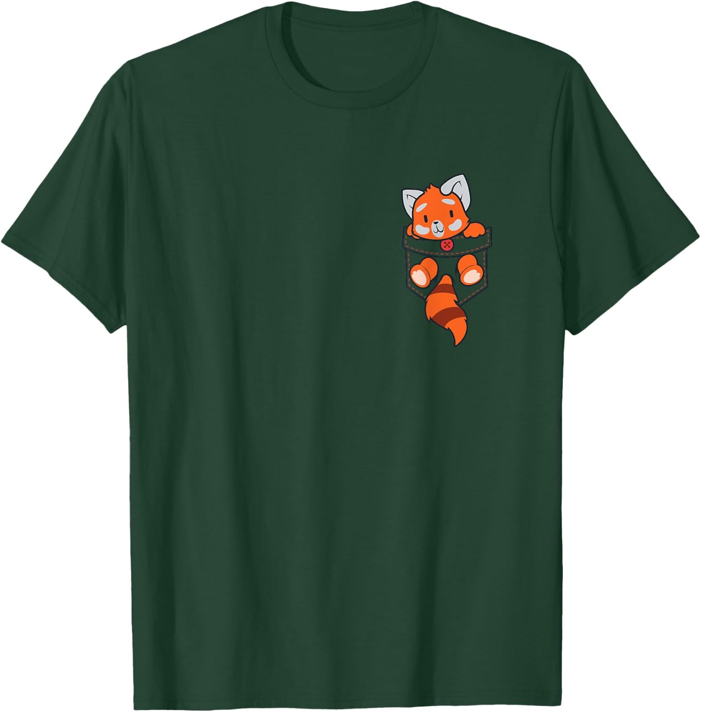 Red Panda Shirt Men Women Red Panda Lover Gift Red Panda T-Shirt - T-Shirt | Forest