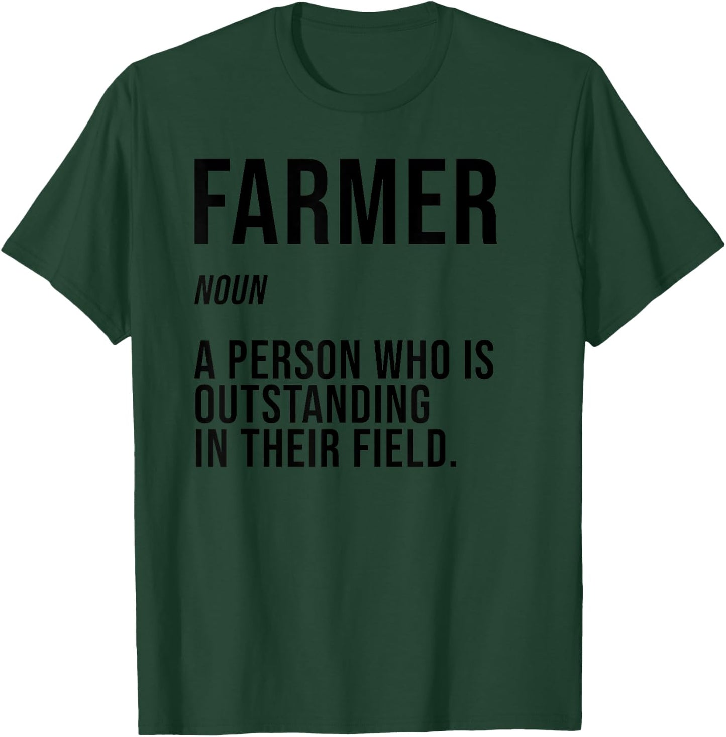 Funny Dairy Farmer Gift Local Farming Men Women Boys Girls T-Shirt - T-Shirt | Forest