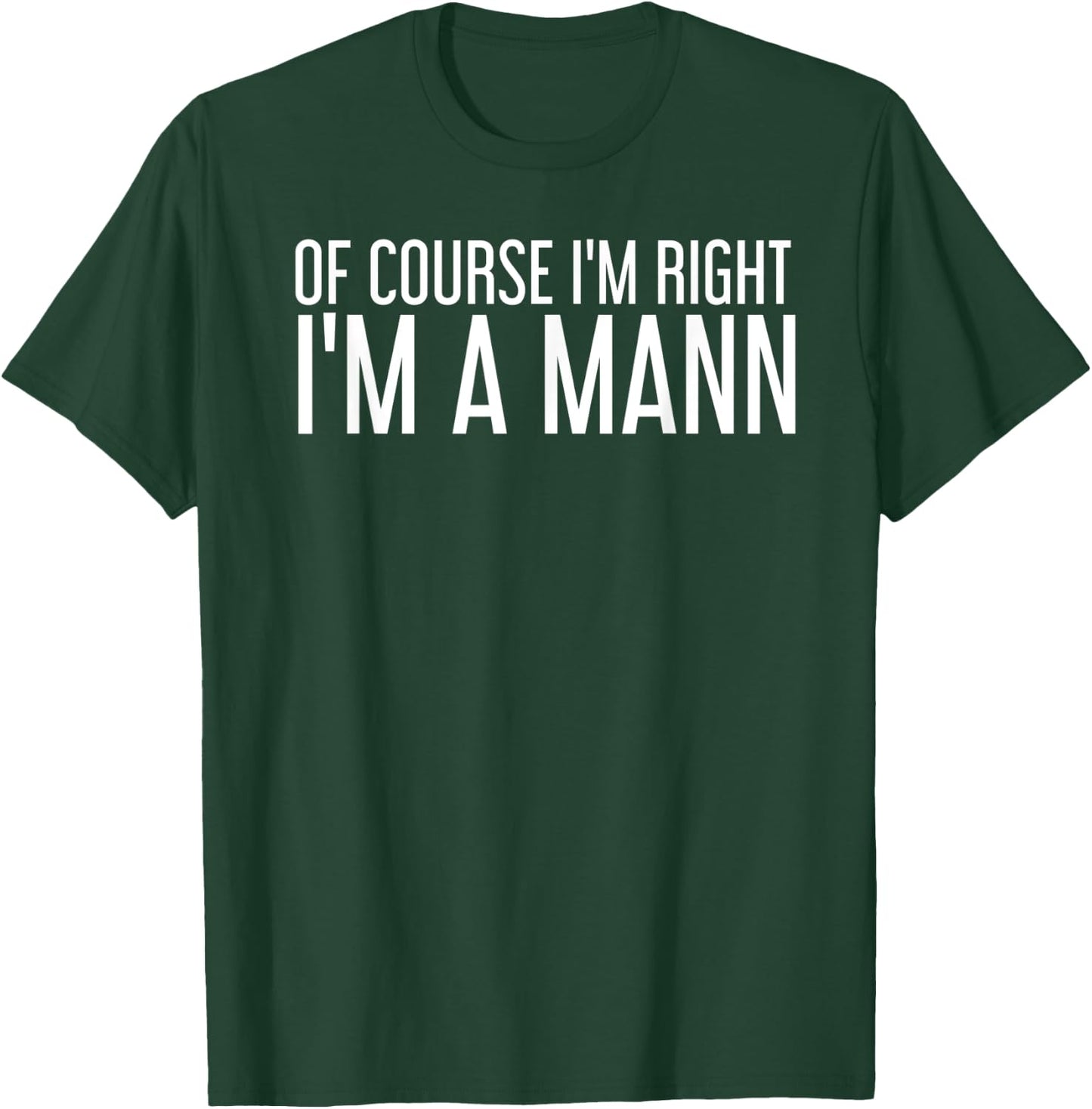 MANN Gift Funny Surname Family Tree Birthday Reunion Idea T-Shirt - T-Shirt | Forest
