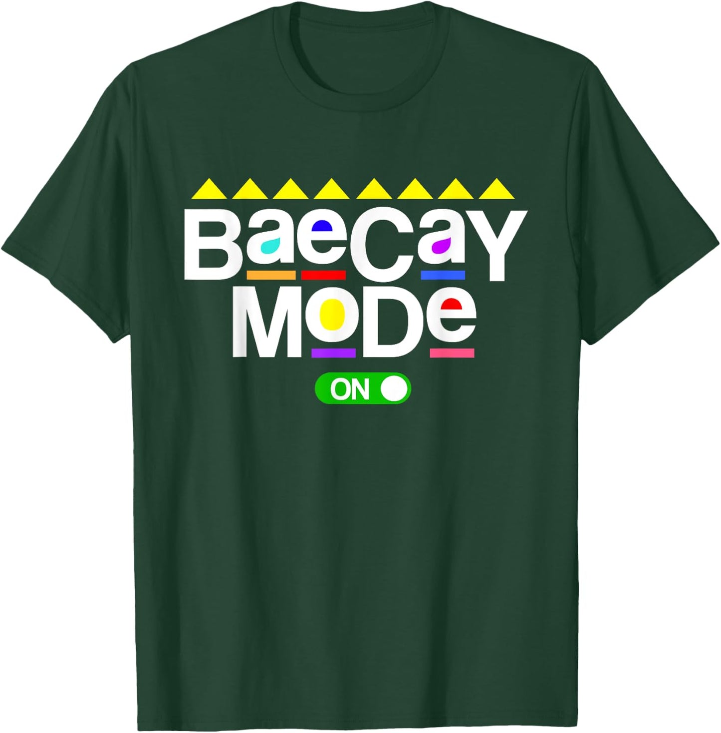 Baecay Mode Vacation Boyfriend Girlfriend 80's 90's T-Shirt - T-Shirt | Forest