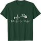 Faith Hop Love Volleyball Volleyball Funny Graphic Clothes T-Shirt - T-Shirt | Forest