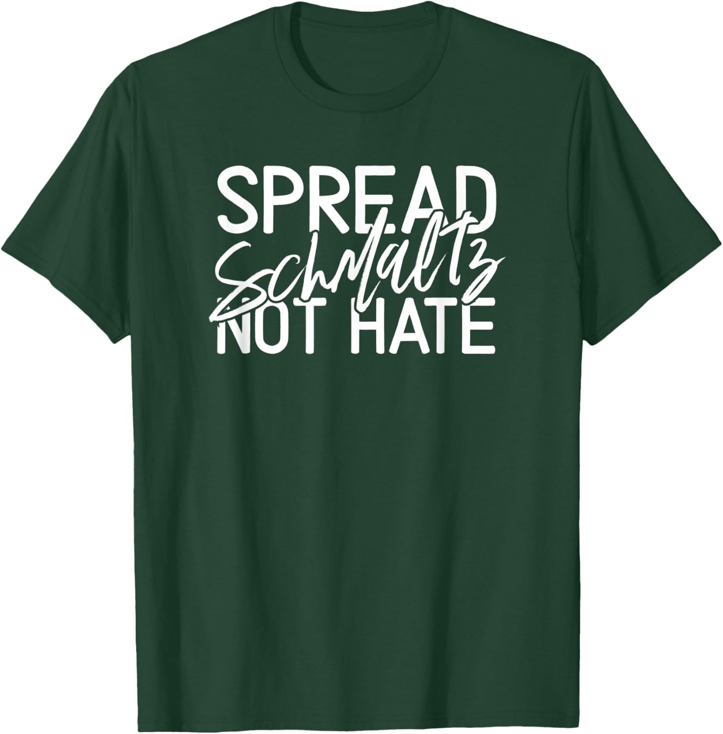 Spread Schmaltz Not Hate Jewish Spreads Vintage Classic T-Shirt - T-Shirt | Forest